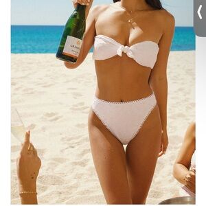 Dippin' Daisy's Bunny Knotted Bandeau Bikini Top